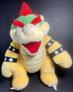 Build A Bear Nintendo Super Mario Bowser King Koopa 16” Plush 2018 Sound Works - Picture 1 of 16