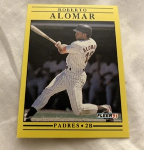 1991 Fleer - #523 Roberto Alomar - Picture 1 of 2