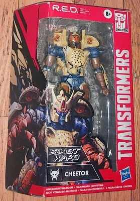 Transformers R.e.d. CHEETOR Misb New Non Transforming Walmart Exclusive Red - Image 1 of 3