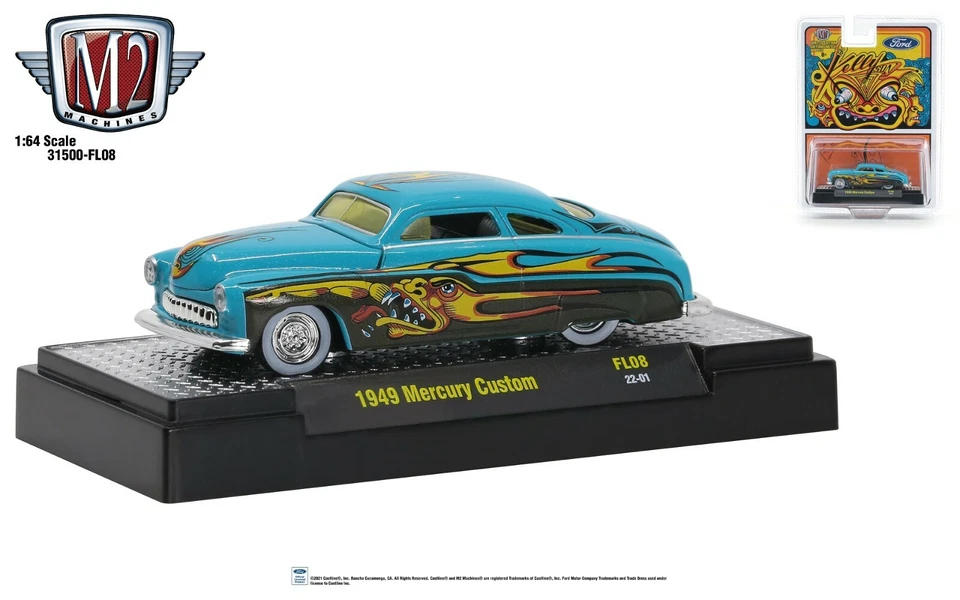 M2 Machines Tom Kelly Limited Edition 1949 Mercury Custom - 1 of 600 Issued FL08 - Image 1 of 1