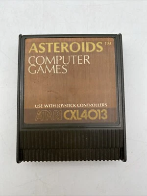 Asteroids Atari 400/800 computer CXL4013  - Image 1 of 3