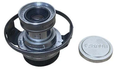 Canon 50mm F3.5 L39 W/ Macro Adapter - Image 1 of 4