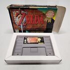 The Legend Of Zelda: A Link To The Past [Snes] *Box & Cartridge