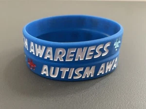 Autism Awareness Armband blau Puzzleteil Lernen 2er-Pack - Bild 1 von 2