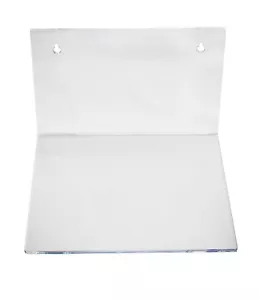 Deluxe Clear Acrylic 9.5" x 9.5" Floating Shelf Wall Mount (A042) - Picture 1 of 3