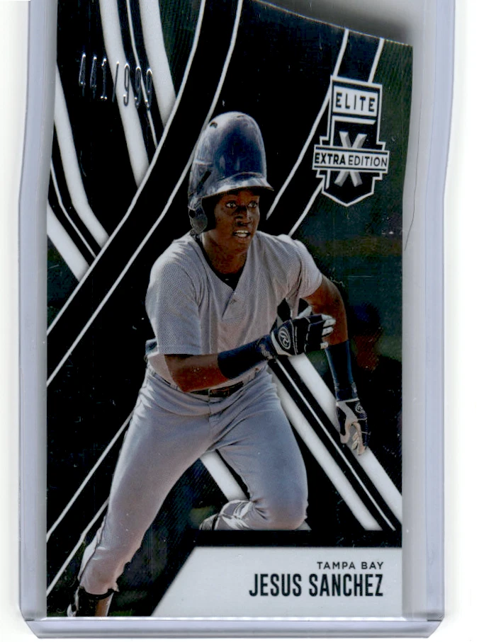 2017 Panini Elite Extra Edition  #122 Jesus Sanchez   SN999   Tampa Bay Rays - Image 1 of 1