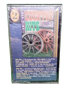 All-Time Country Hits #2 - 50's, 60's, And 70's - 1993 Sealed Cassette Tape - Picture 1 of 2