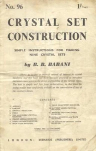BABANI~ CRYSTAL SET CONSTRUCTION - AN ORIGINAL CIRCA 1950 RARE!! REF: 9541D - Picture 1 of 5