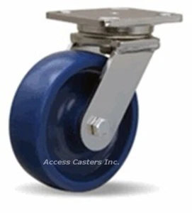 Rueda giratoria de poliuretano Hamilton de 6" S-WHS-6UYSB, 1.100 lb. Capacidad - Imagen 1 de 1