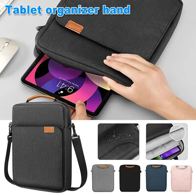 Tablet Sleeve Case for iPad Galaxy Tab 9-11 inch Shoulder Handbag Carrying Bag - Image 1 of 4