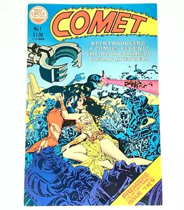 Cubierta envolvente de cómics de The Comet #1 (1983) Red Circle - Imagen 1 de 4