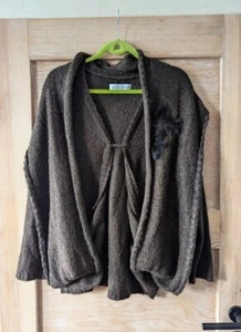 ZEP-ZEP ♥ Eyecatcher Wickeltunika Bluse 44-48 Lagenlook Perlen Nieten A-Form - Bild 1 von 10