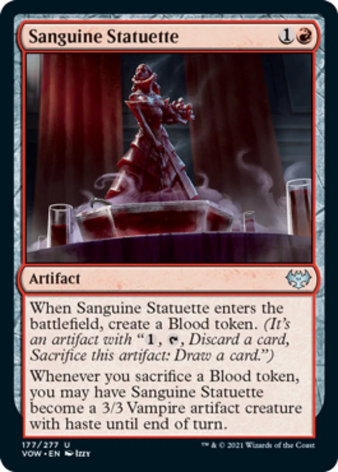 x1 Sanguine Statuette - Innistrad: Crimson Vow - NM - MTG - Image 1 of 1