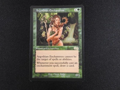 Argothian Enchantress LP [Urza's Saga] Mtg Magic Free Tracking! - Image 1 of 2