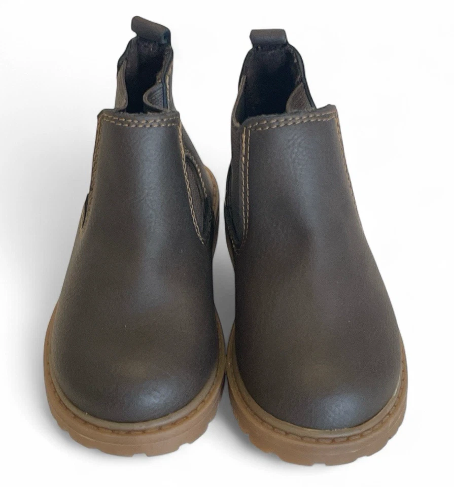 Levi's Kids Chelsea Boots Toddler Size 5 Dark Brown Logo - Image 1 of 4