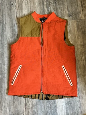 Chaleco Cuadrangular Snowboard Naranja Para Hombre Grande 00s De Colección Foto 1 de 4