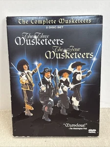 The Complete Musketeers Three Four Musketeers~DVD 2 Disc Set~1973 1974 - Picture 1 of 12