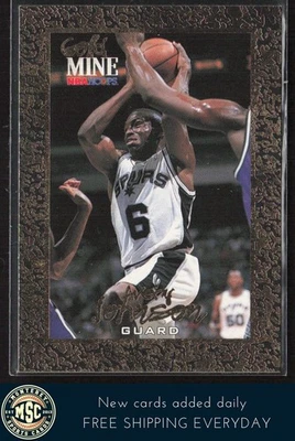 Avery Johnson 1994-95 aros mina de oro #447 San Antonio Spurs Foto 1 de 2