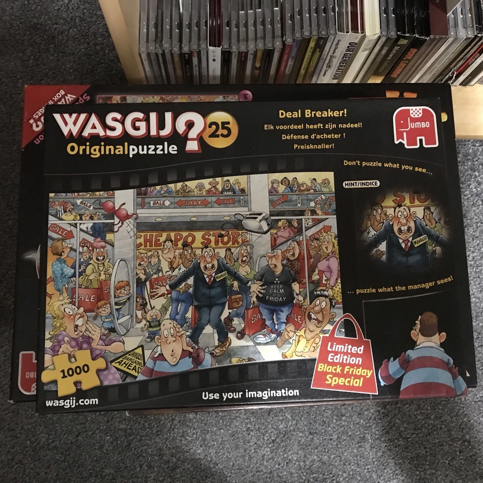 WASGIJ Original 25 Deal Breaker 1000 piece puzzle - rare!  - Image 1 of 1