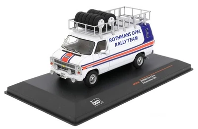 IXOMODELS, CHEVROLET Serie G trasportatore di servizio Opel Rally Team, 1/43,... - Immagine 1 di 2