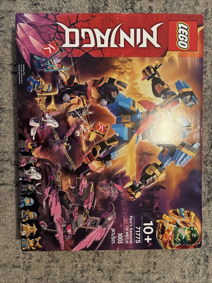LEGO NINJAGO: Nya's Samurai x Mech (71775) 1003 Pieces, 8 Total Mini figures - Image 1 of 2