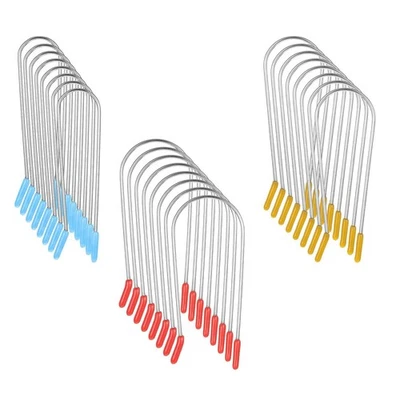 Kit de substituição de clipes de rolo quente 24 peças (3/4", 1", 11/4") - Imagem 1 de 4