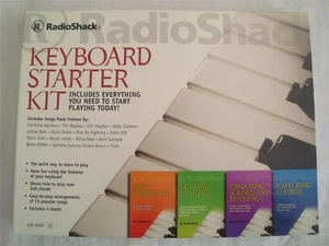 RADIO SHACK Keyboard Starter Kit - 4 Books + Extras - Learn to Play Keyboard - Picture 1 of 8