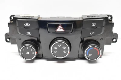 2014 HYUNDAI SONATA AC HEATER  MANUAL CLIMATE CONTROL TEMPERATURE DEFROST E3J01 - Image 1 of 4