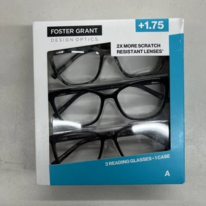 Gafas de lectura Design Optics de Foster Grant Fashion Cateye 811 paquete de 3 +1,75 - Imagen 1 de 2