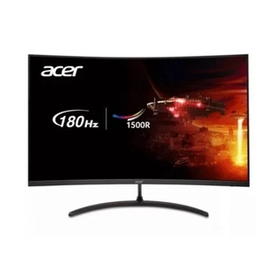 Acer Nitro 31.5" Curved FHD 180 Hz LCD Gaming Monitor, Black (EDS320Q S3BIIPX) - Picture 1 of 7