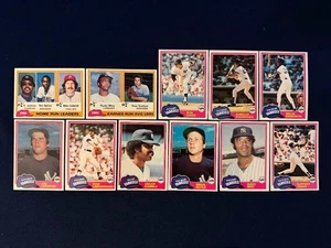 1981 Topps New York Yankees Team Set with Traded - Picture 1 of 4