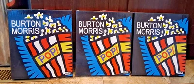 Lot Of 3 Burton Morris Pop Corn Wall Clocks Brand New In Boxes - Image 1 of 4