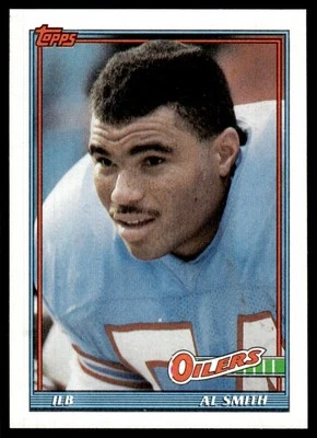 1991 Topps Al Smith Houston Oilers #228 Set Break - Image 1 of 2