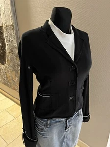 Blazer Damen Jacke Schwarz Sakko Kurzblazer M,  edel 🥰 - Bild 1 von 6