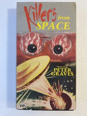 Killers From Space SCI FI VHS Original 1954 Version Black & White Good times Vid - Image 1 of 4