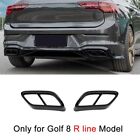 Car Rear Exhaust Pipe Muffler Tip Cover Trim for  8 MK8 Accessories 20208499