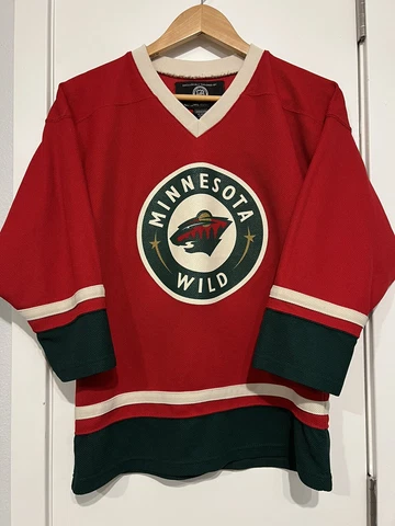 Minnesota Wild #10 Gaborik NHL Jersey Red Size Youth XL  (fits womens small) Cover