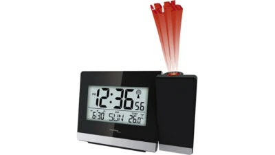 technoline Funk-Projektionswecker WT536 mit Datums- und Wochentagsanzeige, Raumt - Bild 1 von 2