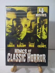 Kings of Classic Horror (DVD, 2004, 2-Disc Set) NEW SEALED FREE SHIPPING - Picture 1 of 2