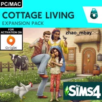 The Sims 4 Cottage Living Expansion Pack  Origin KEY GLOBAL FAST DELIVERY! - Image 1 of 4