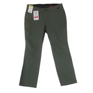 New Wrangler ATG Pants Womens 16S Green Sierra Slim Fit All Terrain Gear Hiking - Picture 1 of 15