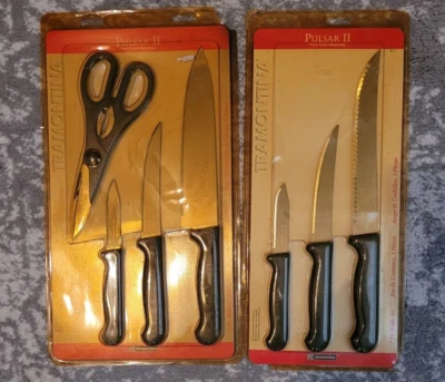 Juego de 7 cuchillos/tijeras de cocina Tramontina nuevos Foto 1 de 3