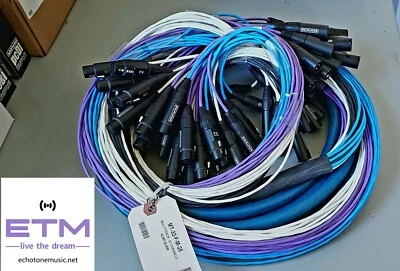 Whirlwind Medusa 32 channel 25ft Fan to Fan XLR Audio snake MT-32-F-M-25  - Image 1 of 3