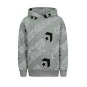 Suéter con capucha gris Converse Big Boys talla ~ mediano nuevo con etiquetas - Imagen 1 de 2