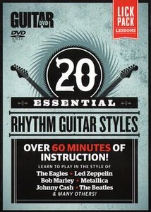 20 ESSENTIAL RHYTHM GUITAR STYLES Video Lesson DVD and TAB PDF with Jimmy Brown - Picture 1 of 1