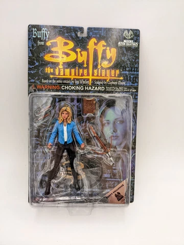Buffy the Vampire Slayer Buffy Exclusive Figure 1999 Moore Action CM9026 Cover