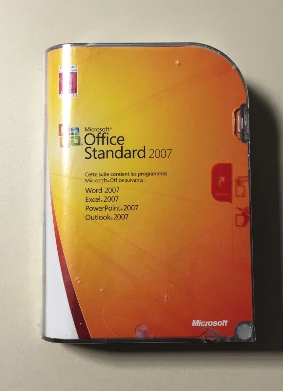 MS Office 2007 Standard Vollversion französisch (french) inkl. 2ter Installation - Bild 1 von 1