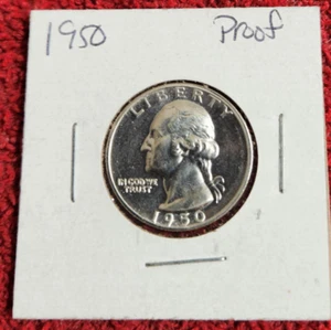 1950 proof Washington quarter - Picture 1 of 2