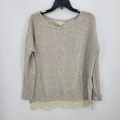 Тишина + шум свитер верхний женщин маленький рубашкаtail кромки длинным рукавом пуловер богемное - Изображение 1 из 4