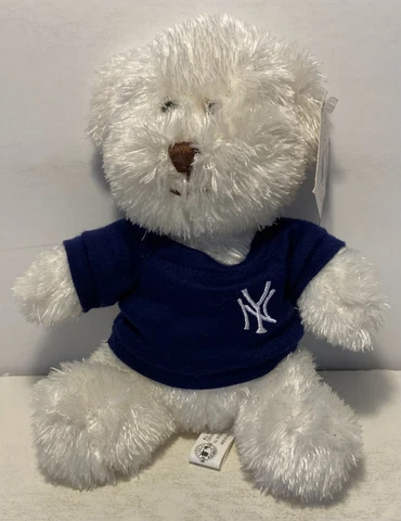 New York Yankees Plush Bear Toy 7.5 In Inches MLB With Tag Twins Enterprise NY Cover